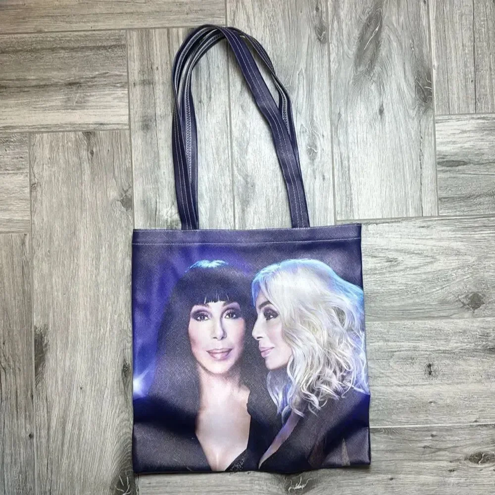 Cher memorabilia tote
